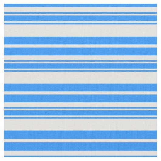 Blaue und leichte Cyan-Streifen Stoff (Nahaufnahme)