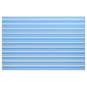 Blaue und leichte Cyan-Streifen Stoff (Fat Quarter (45,7 x 55,9 cm))