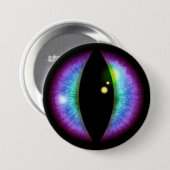 Blaue und Lila Dragons Auge Button (Vorne & Hinten)
