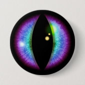 Blaue und Lila Dragons Auge Button (Vorderseite)