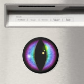 Blaue und Lila Dragons Auge Magnet (In Situ (Geschirrspüler))