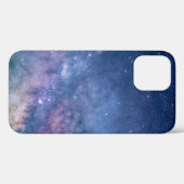 Blaue und lila Galaxie Case-Mate iPhone Hülle (Rückseite (Horizontal))