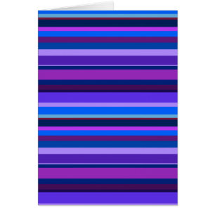 Blaue und lila horizontale Streifen