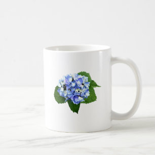 Blaue und Lila Hydrangea Kaffeetasse