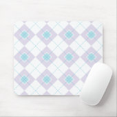 Blaue und Lila Raute Mousepad (Mit Mouse)