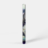 Blaue und Lila Rose Samsung Galaxy Hülle (Rechte Seite)