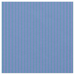 Blaue und Lila Streifen/Linienmuster Stoff