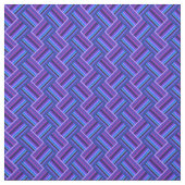 Blaue und lila Streifen Stoff (Muster)