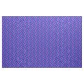 Blaue und lila Streifen Stoff (Fat Quarter (45,7 x 55,9 cm))