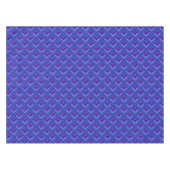 Blaue und lila Streifen Tischdecke (Vorderseite (Horizontal))