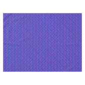 Blaue und lila Streifen Tischdecke (Vorderseite (Horizontal))