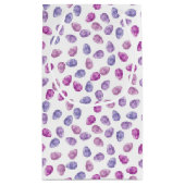 BLAUE UND LILA WASSERFARBEITER KLEINE GESCHENKTÜTE (Rückseite)