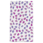 BLAUE UND LILA WASSERFARBEITER KLEINE GESCHENKTÜTE (Vorderseite)