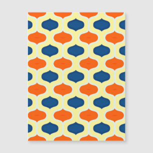 Blaue und orange Mod-wiederbelebende Magnetkarte