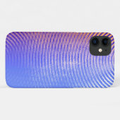Blaue und orangefarbene Schallwellen Case-Mate iPhone Hülle (Rückseite (Horizontal))