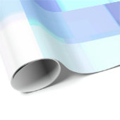 Blaue und rosa Farbe blockiert Packpapier (Rolleneckpunkt)