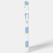 Blaue und rosa Hortensien Case-Mate iPhone Hülle (Rückseite / Links)