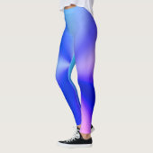blaue und rosa Leggings (Links)