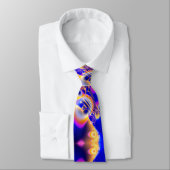 Blaue und rosa Musik Krawatte (Gebunden)