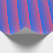 Blaue und rosa Ober Geschenkpapier (Ecke)