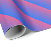 Blaue und rosa Ober Geschenkpapier (Rolleneckpunkt)