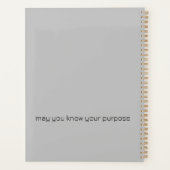 Blaue und rosa Persische Sternenplaner Planer (Rückseite)