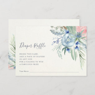 Blaue und rosa Pony  Windschutzscheiben-Windelsche Einladung