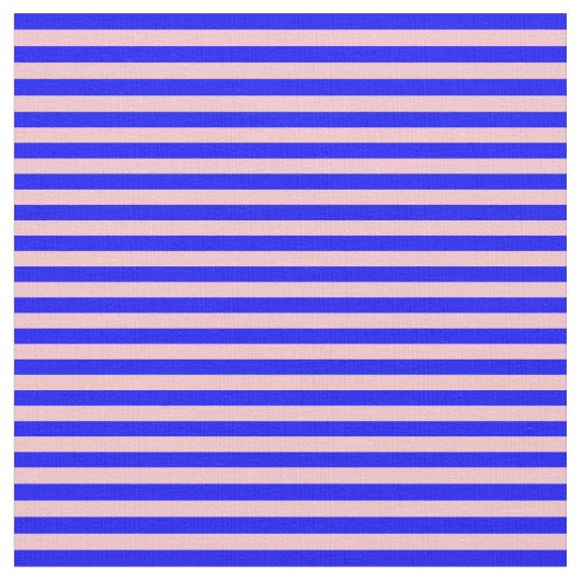 Blaue und rosa Streifen Stoff (Nahaufnahme)