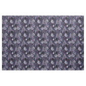 Blaue und rote geometrische Abstraktion. Stoff (Yard (91,4 cm))
