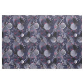 Blaue und rote geometrische Abstraktion. Stoff (Fat Quarter (45,7 x 55,9 cm))