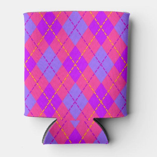 Blaue und rote Raute Dosenkühler (Vorderseite)