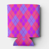 Blaue und rote Raute Dosenkühler (Rückseite)