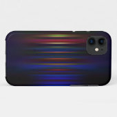 Blaue und rote Streifen Case-Mate iPhone Hülle (Rückseite (Horizontal))