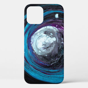 BLAUE UND SCHWARZE ABSTRAKTE ILLUSTRATION Case-Mate iPhone HÜLLE