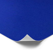 Blaue und schwarze Holzpappe Poster (Ecke)