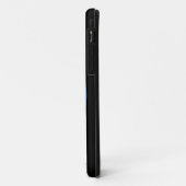 Blaue und schwarze Yin Yang Katzen Case-Mate iPhone Hülle (Hinten/Links)