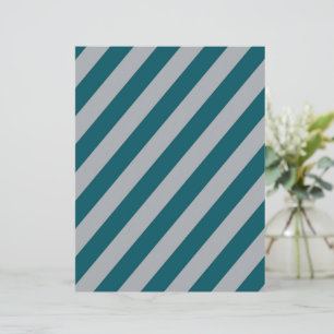 Blaue und silberne diagonale Streifen Scrapbook Pa