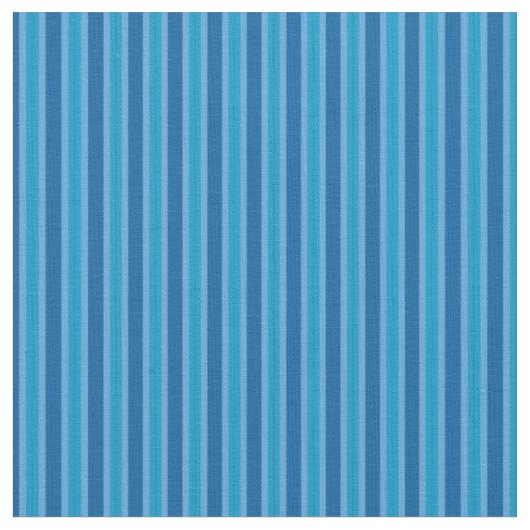 Blaue und Türkis Streifen Stoff (Nahaufnahme)