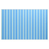 Blaue und türkisfarbene Linien Stoff (Fat Quarter (45,7 x 55,9 cm))