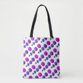 Blaue und violette Steine Tasche (Vorderseite)