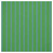 Blaue und waldgrüne Linien/Streifen Muster Stoff (Muster)