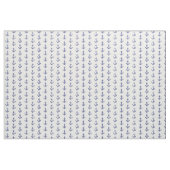 Blaue und weiße Anker Stoff (Yard (91,4 cm))