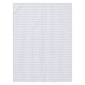 Blaue und weiße Ankerstruktur Tischdecke (Vorderseite)