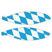 Blaue und weiße Bayern Diamantflagge Basketball (Panele)