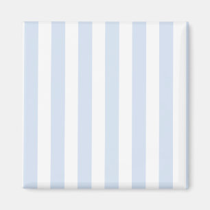 Blaue und weiße Bonbonstreifen Magnet