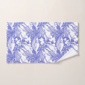 Blaue und weiße Buckelwale Badhandtuch Set (Handtuch)