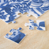 Blaue und weiße China Puzzle (Seite)