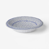 Blaue und weiße Chinoiserie Spirituosen Imitate Ch Pappteller (Gewinkelt)