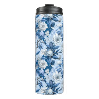 Blaue und Weiße Chinoserie-Serie Design 3