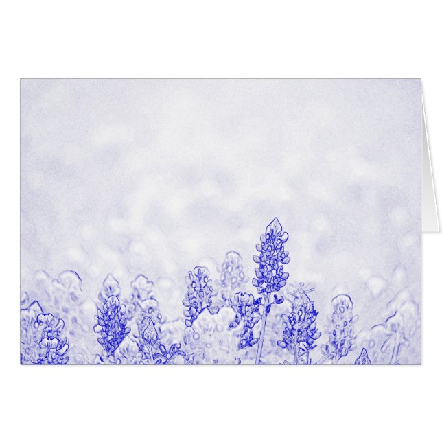 Blaue und weiße Eleganz (Vorderseite (Horizontal))